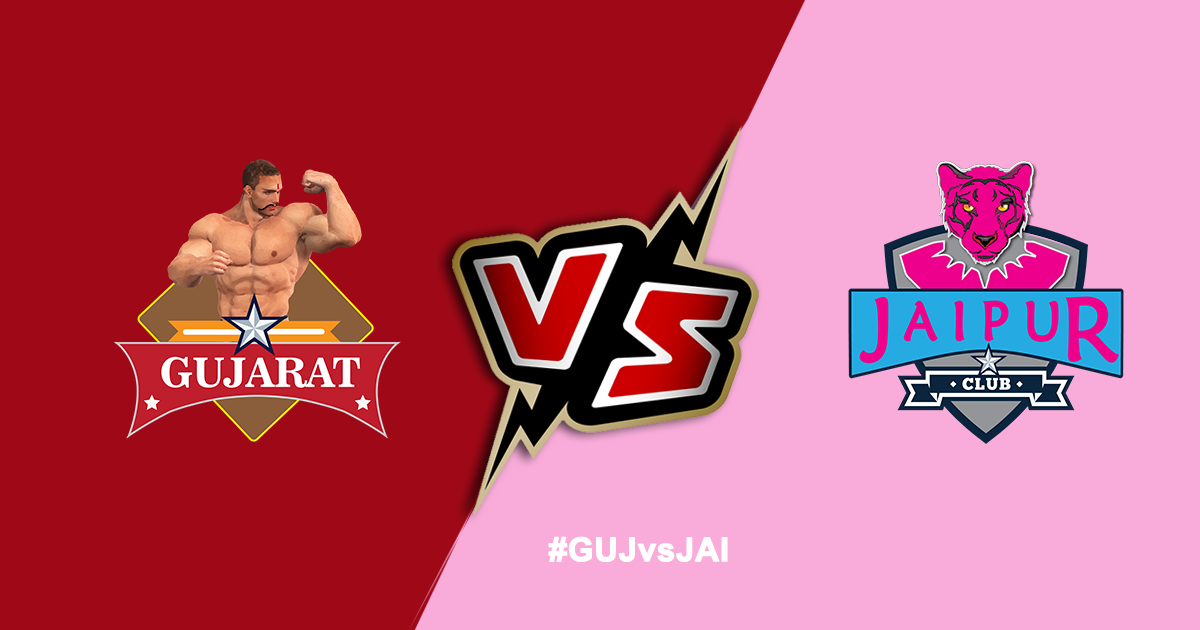 Pro Kabaddi League Gujarat Fortunegiants Vs Jaipur Pink Panthers