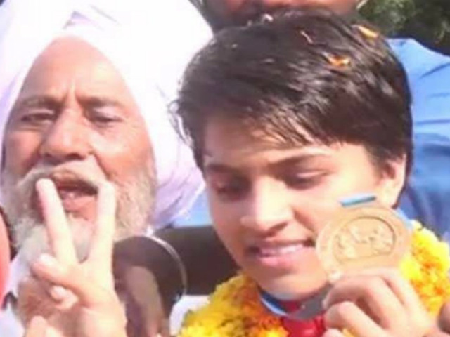 Sandeep Kaur, the daughter of Auto-driver, rides high on gold.