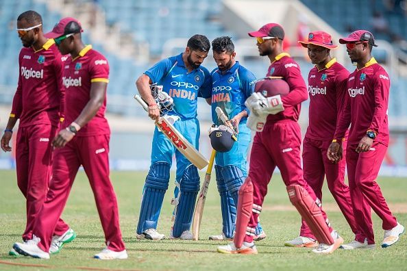 Windies clash with India