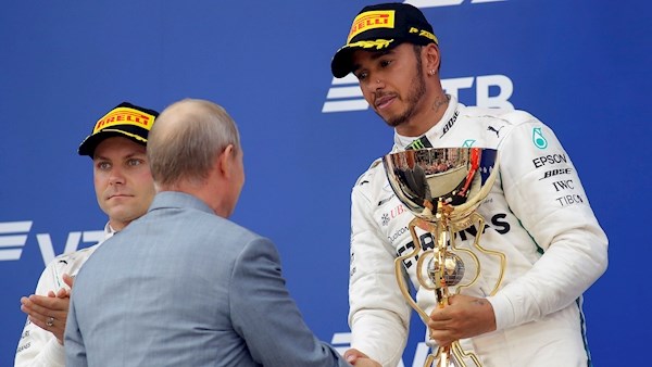 Hamilton victorious at the Russian Grand Prix