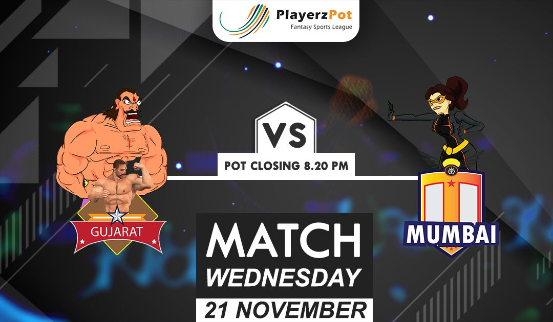 PlayerzPot Kabaddi Prediction: Gujarat vs Mumbai | Match 75