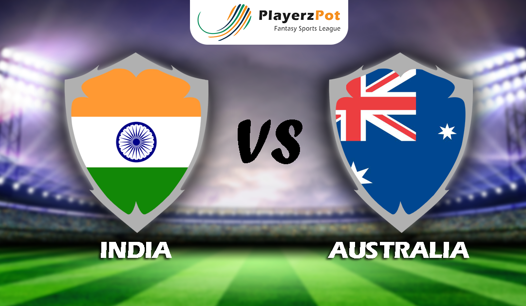 PlayerzPot Cricket Prediction: India vs Australia | 1st Test | T20