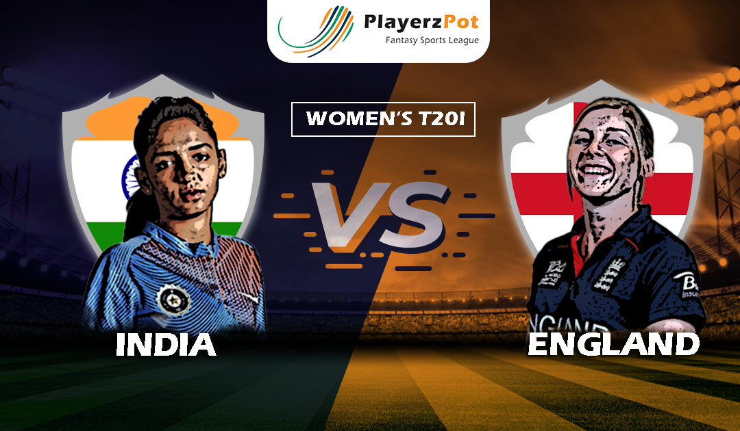 PlayerzPot Cricket Prediction: England vs India | Women’s T20 |