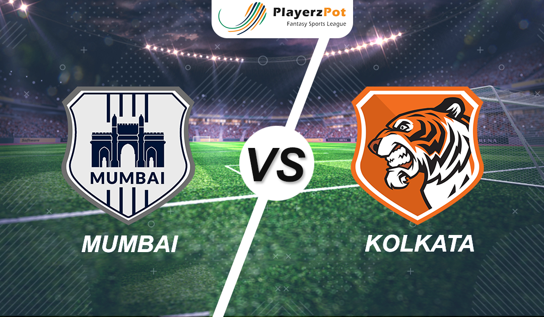 PlayerzPot Football Prediction: Mumbai vs Kolkata | Match 38 |