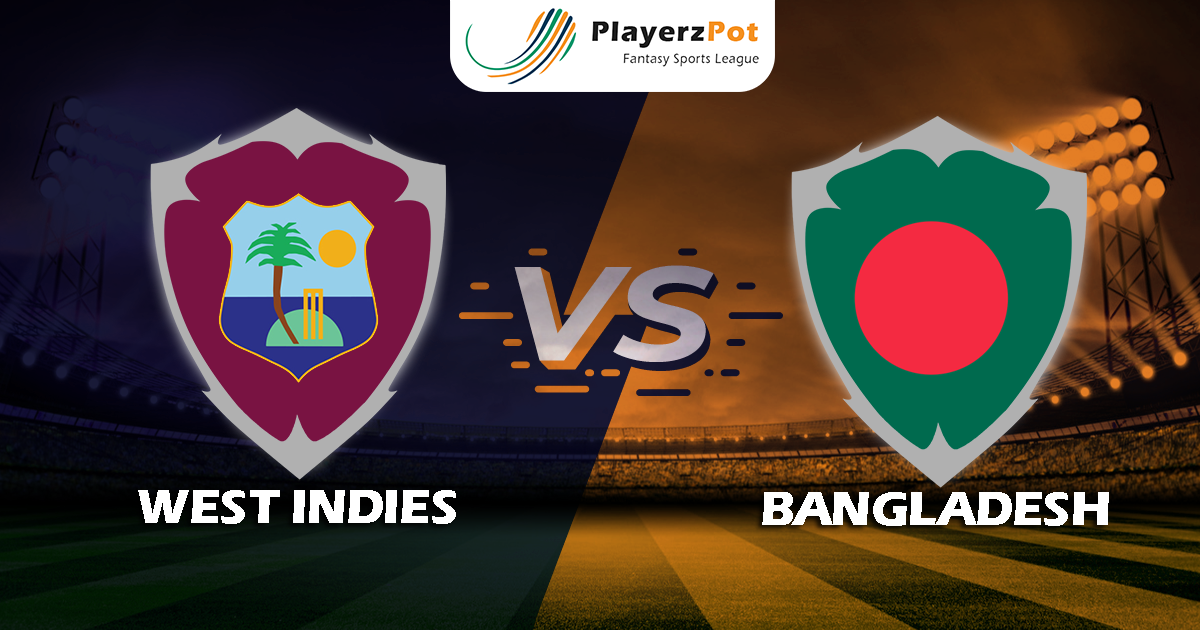 PlayerzPot Cricket Prediction: Bangladesh Vs West Indies | 2 Of 3 Test ...