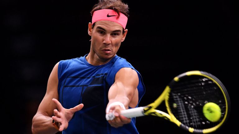 Rafael Nadal pulls out of Paris Masters making Novak Djokovic World No.1