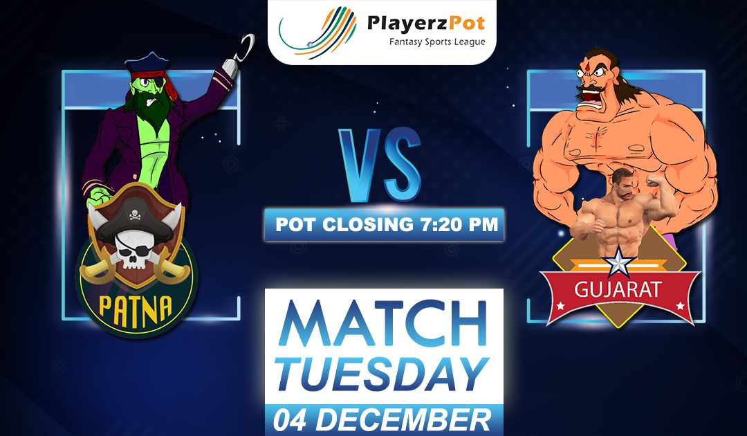 PlayerzPot Kabaddi Prediction: Patna vs Gujarat | Match 94