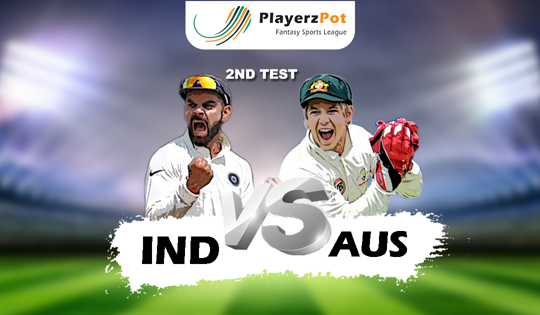 PlayerzPot Cricket Prediction: IND vs AUS | 2nd Test |