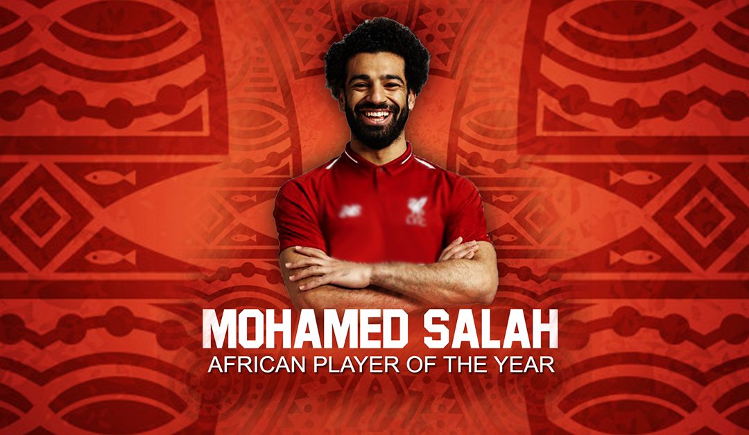 Mohamed Salah wins CAF African Player of the year award!