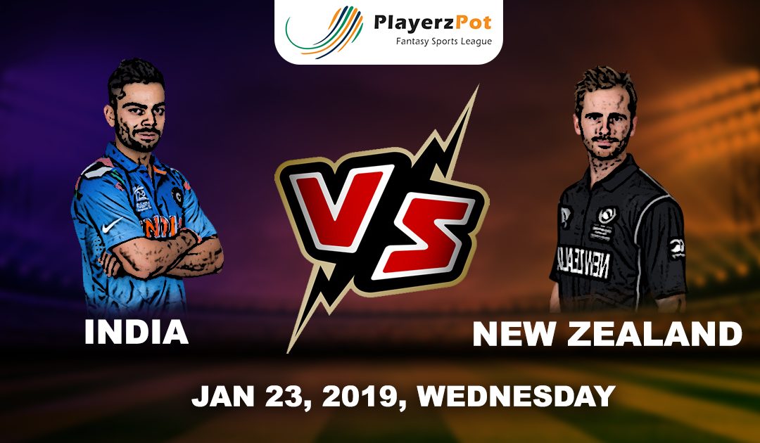 PlayerzPot Cricket Prediction: India vs New Zealand | 1st ODI |