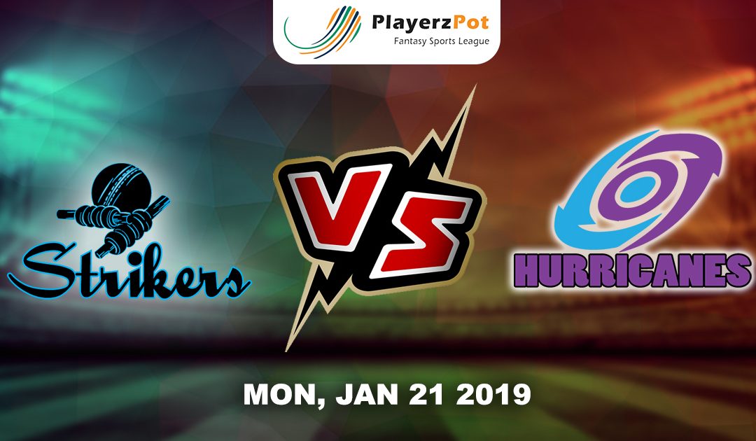 PlayerzPot Cricket Predictions: Adelaide Strikers vs Hobart Hurricanes |Match 37