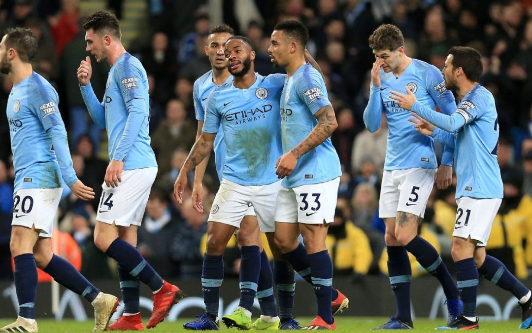 Manchester City brush aside 10-man Wolves to cut the gap at the top