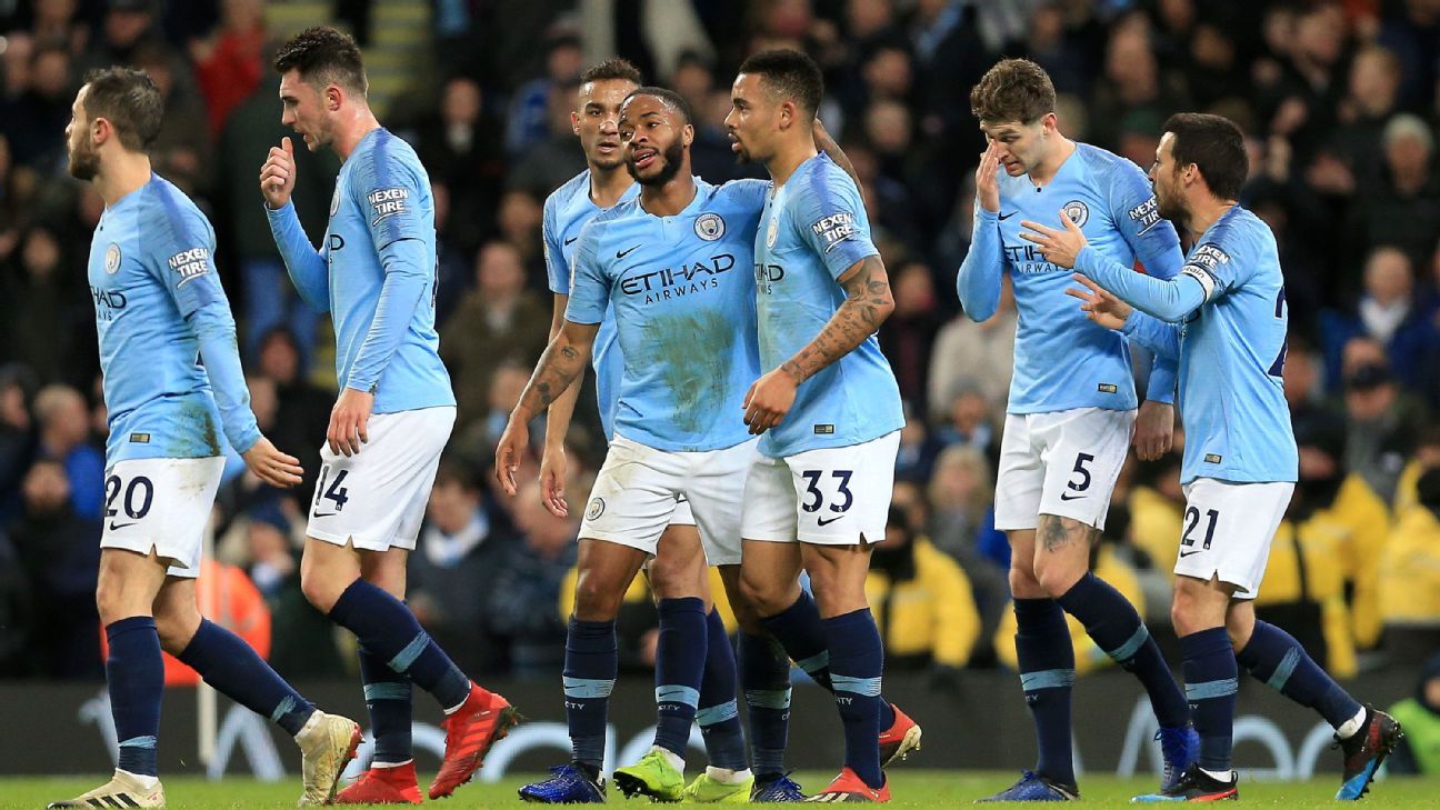 Manchester City Brush Aside 10 Man Wolves To Cut The Gap At The Top