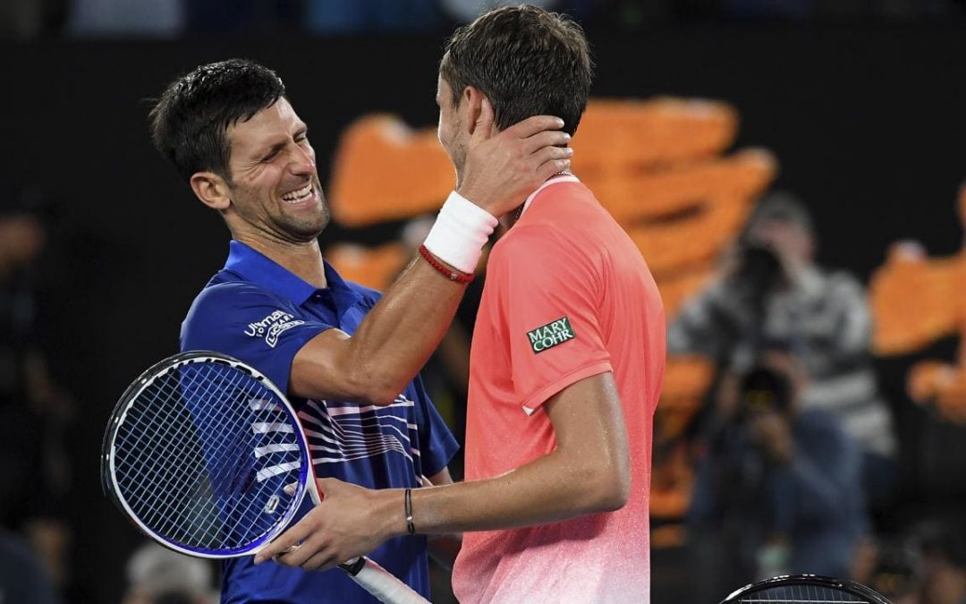 Novak Djokovic overcomes Medvedev challenge to reach to reach the quarter-finals!
