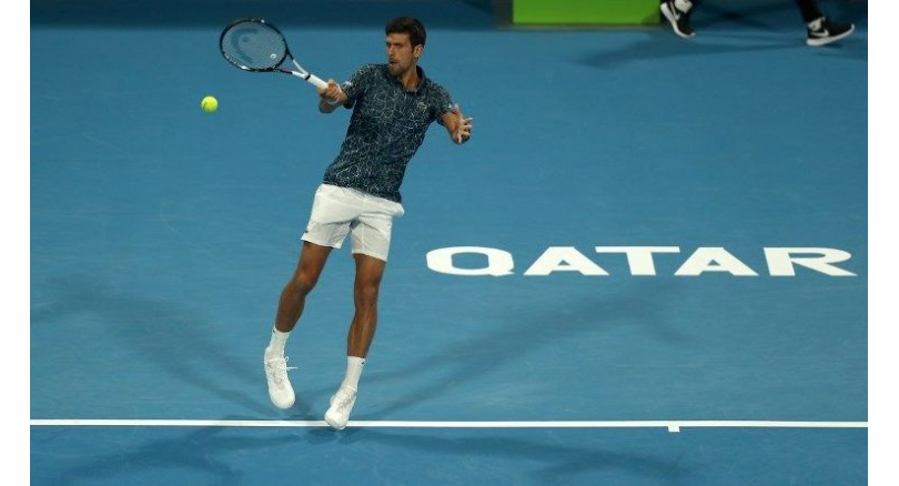Novak Djokovic marches his way to Qatar Open Semi-Finals