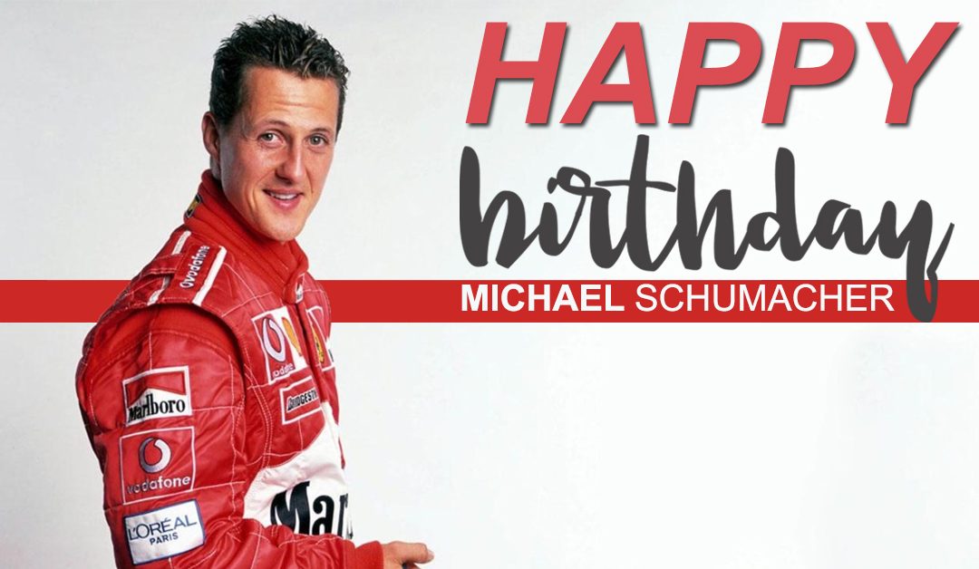 Michael Schumacher, the F1 Legend turns 50!