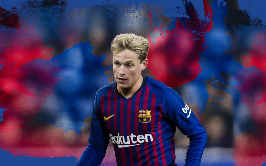 Barcelona signs Ajax’s Frenkie de Jong; claims to be in talks with City and PSG.