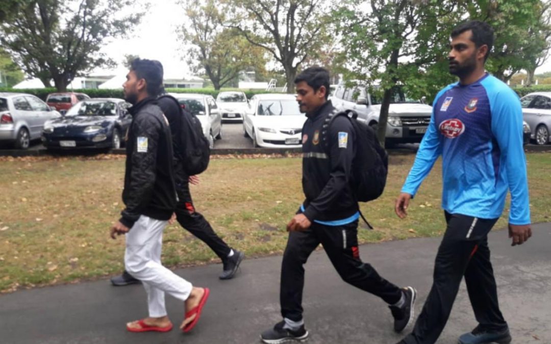 Bangladesh team escapes shooting in Christchurch