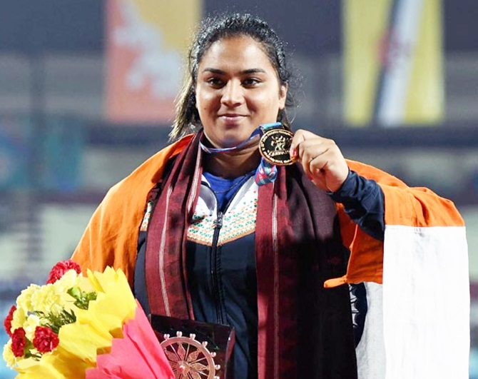 Champion shot putter Manpreet Kaur banned for 4 years for dope flunk.