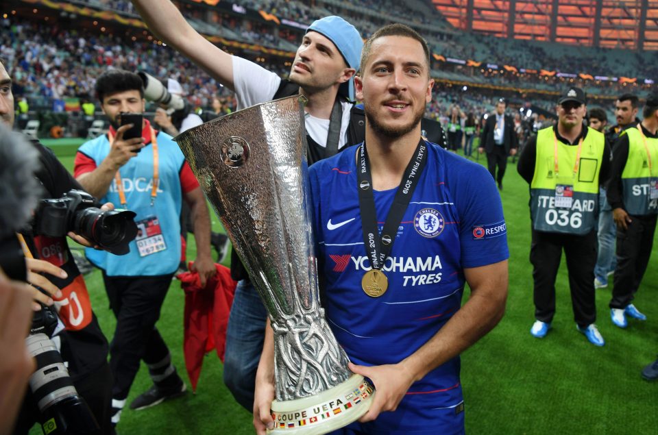 Hazard’s brilliance led Chelsea to thrash Arsenal to win Europa League