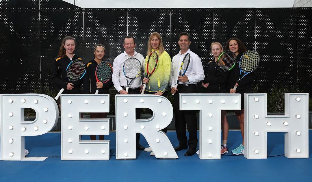 Perth to host the Fed Cup finals between Australia and France.