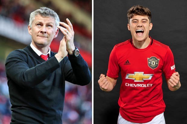 Manchester United completed the £15m signing of Daniel James.