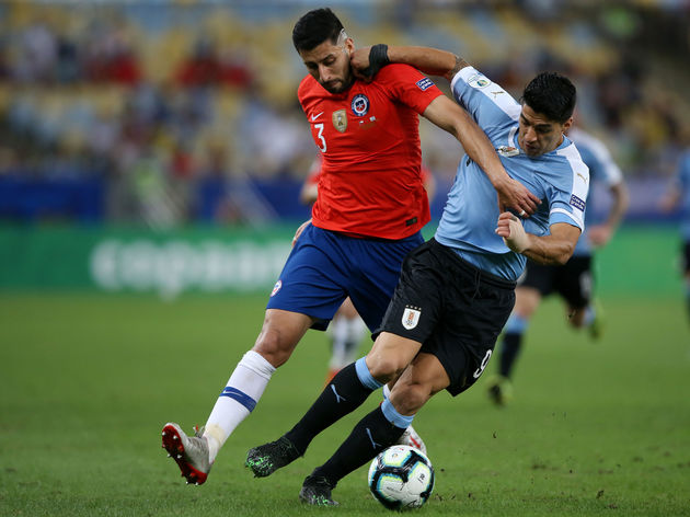 Uruguay beat Chile clinching the top spot of Group C: Copa America