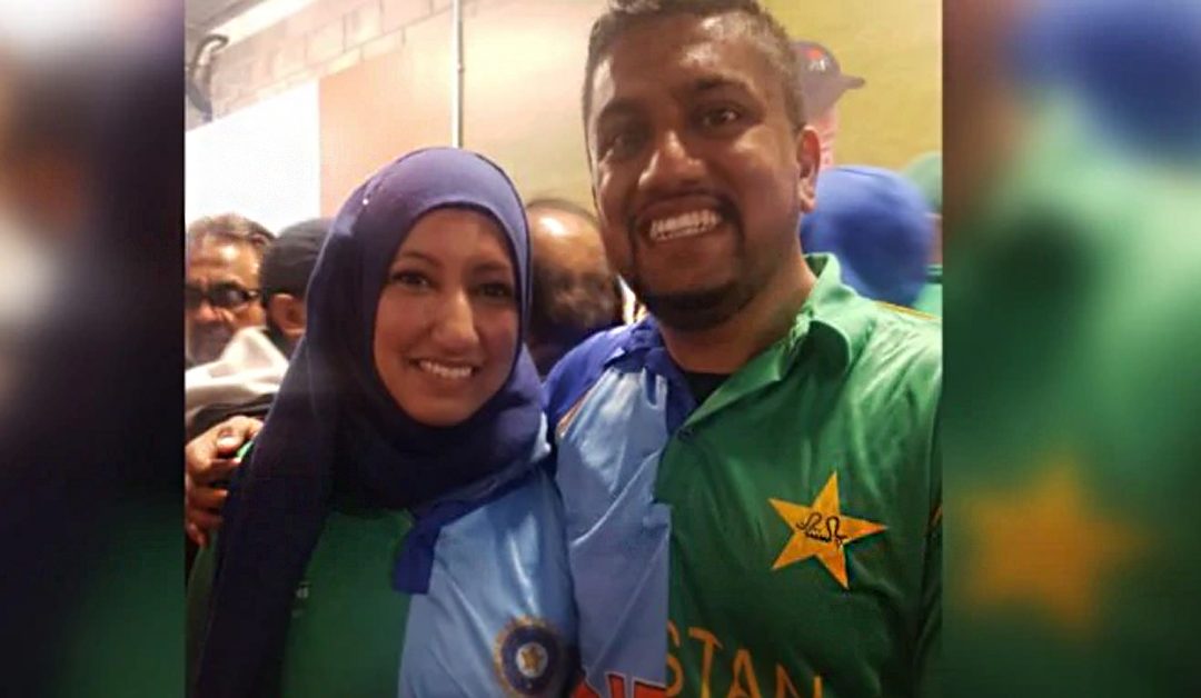 Indian-Pakistani Couple support “Peace” over India and Pakistan! 