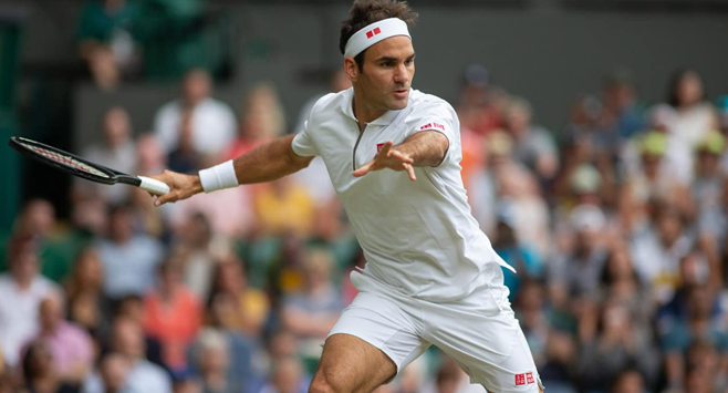 Federer wins the 100th Wimbledon match to reach 13th semi-final!