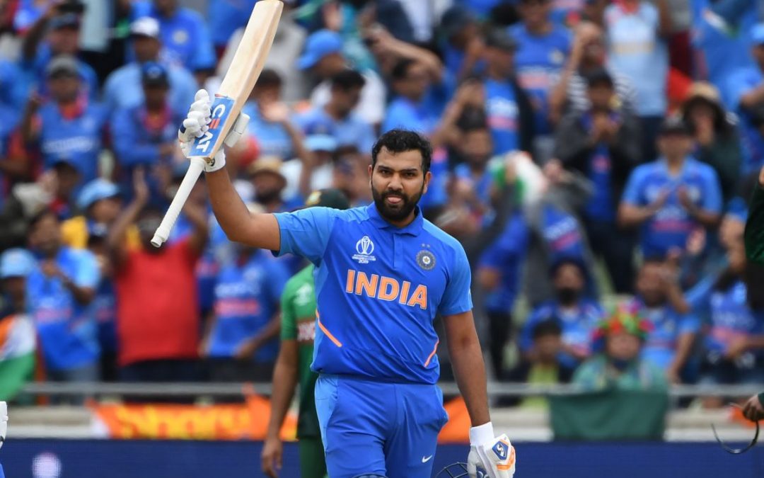 Rohit Sharma- the first Indian to score 4 hundred in a World Cup