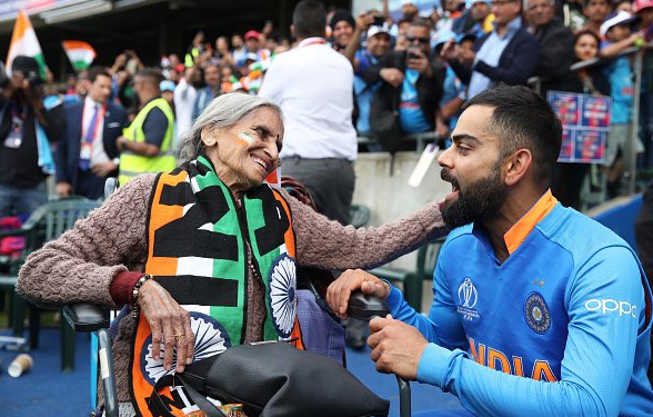 Indian Cricket’s eldest fan Charulata Patel Ji proves age is just a number!
