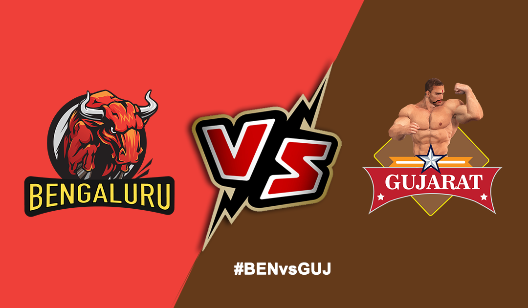 Indian Kabaddi League 2019: Bengaluru Bulls vs Gujarat Fortunegiants
