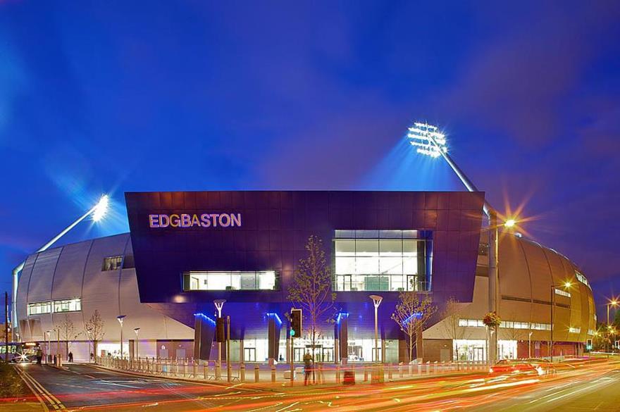 Edgbaston stadium to be converted into COVID-19 testing station.