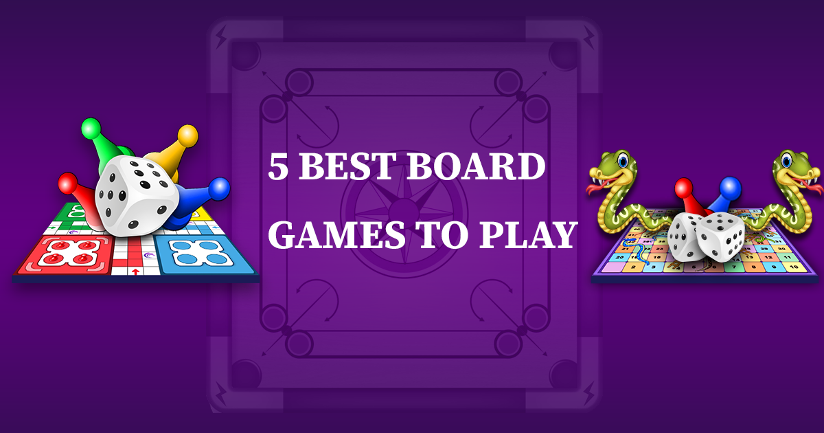 Top 5 Board Games To Play When Bored