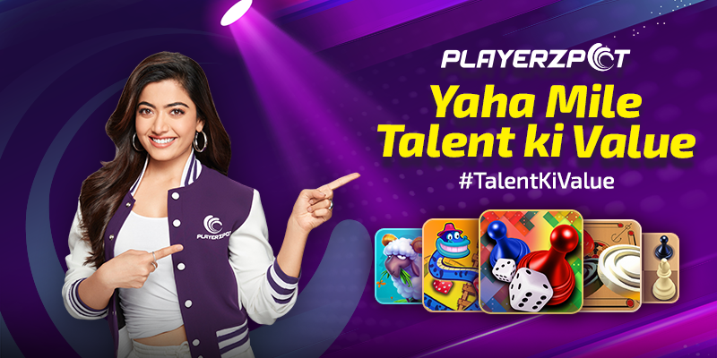 Playerzpot’s New Campaign TalentKiValue Features Rashmika Mandanna, Inspiring Gamers to Reach Their True Potential